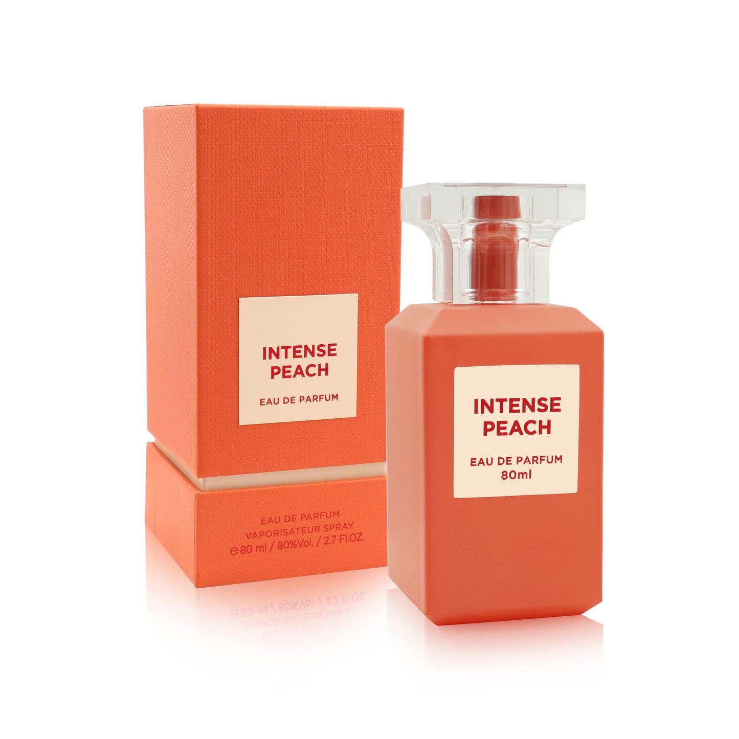 FRAGRANCE WORLD - INTENSE PEACH- Eau de Parfum 80ml